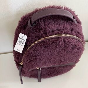 Express Plush Purple Backpack